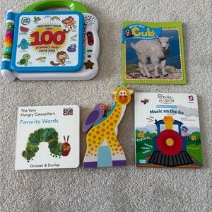 Learning Friends 100 Words Book - White & Blue